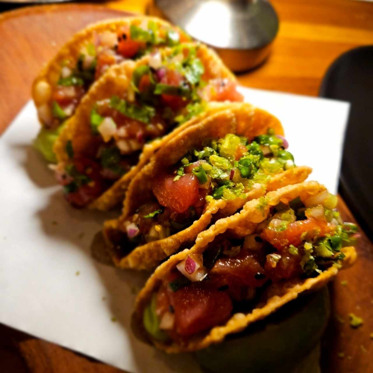 Tacos de atún