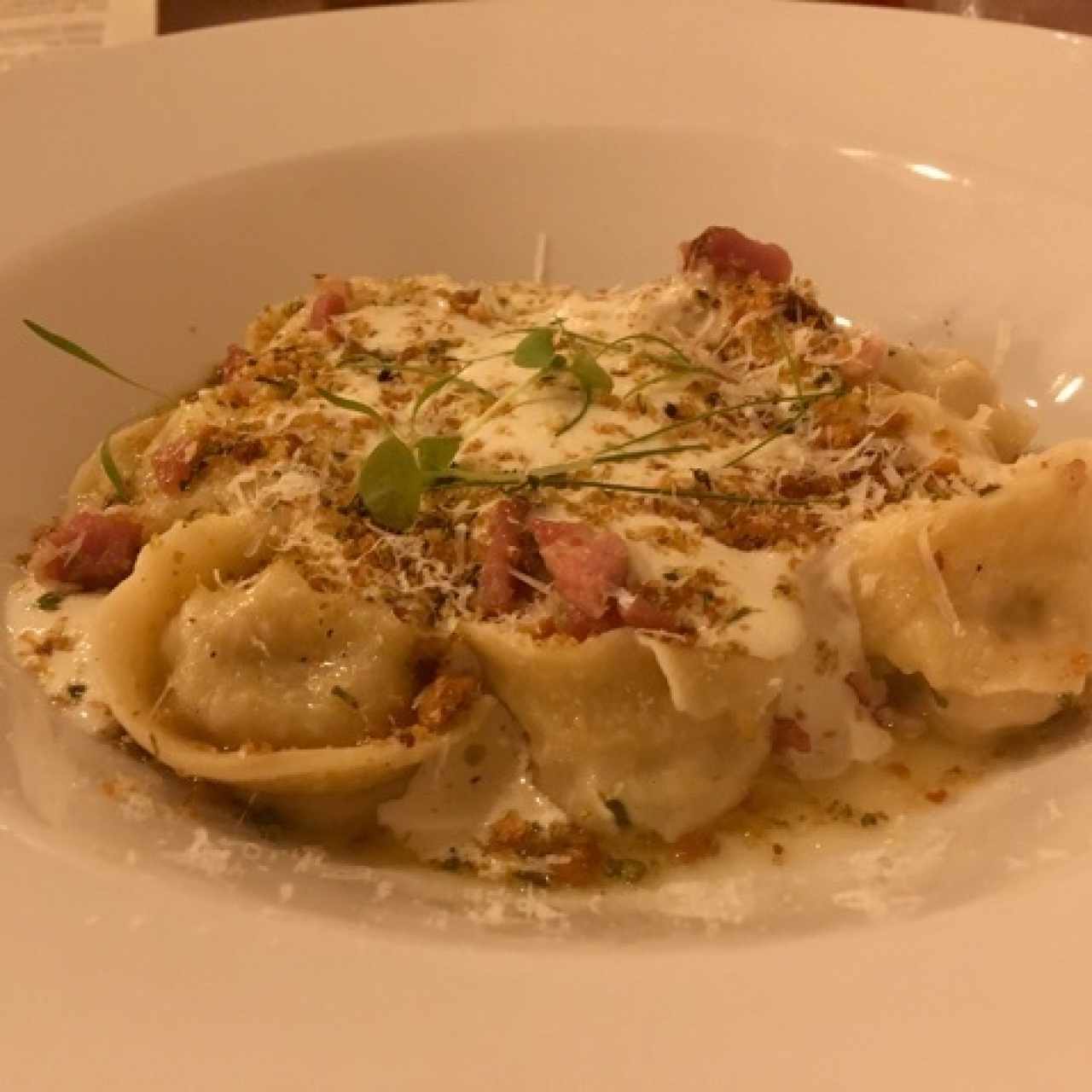 Tortellini Carbonara