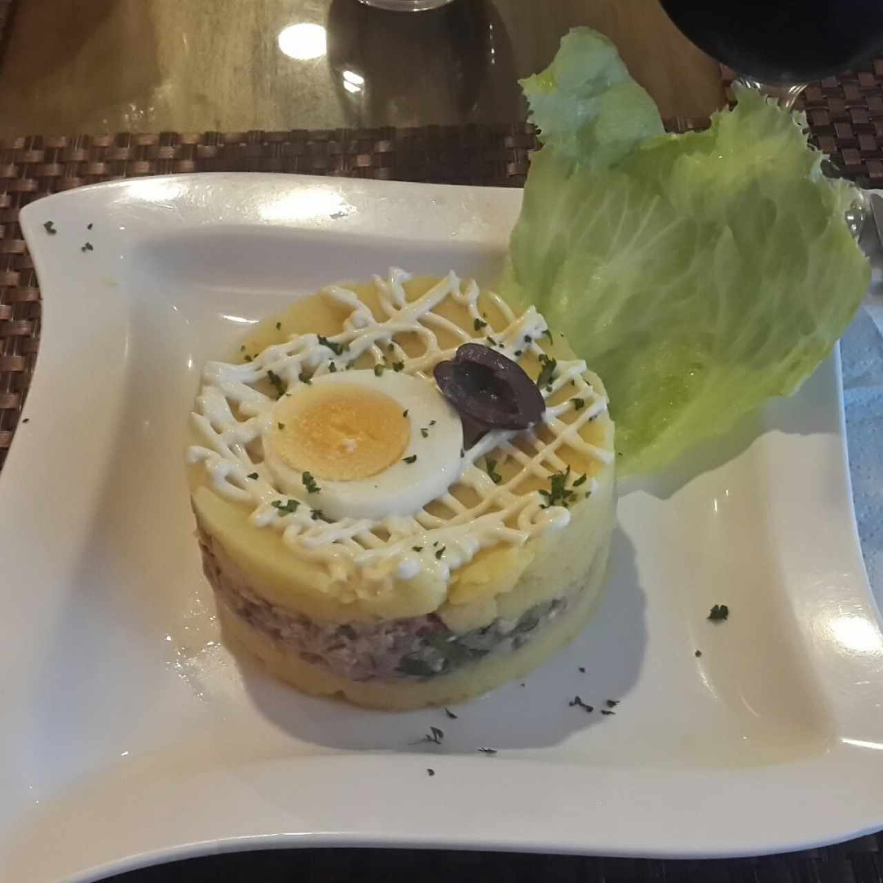 Causa de Atún. delicioso