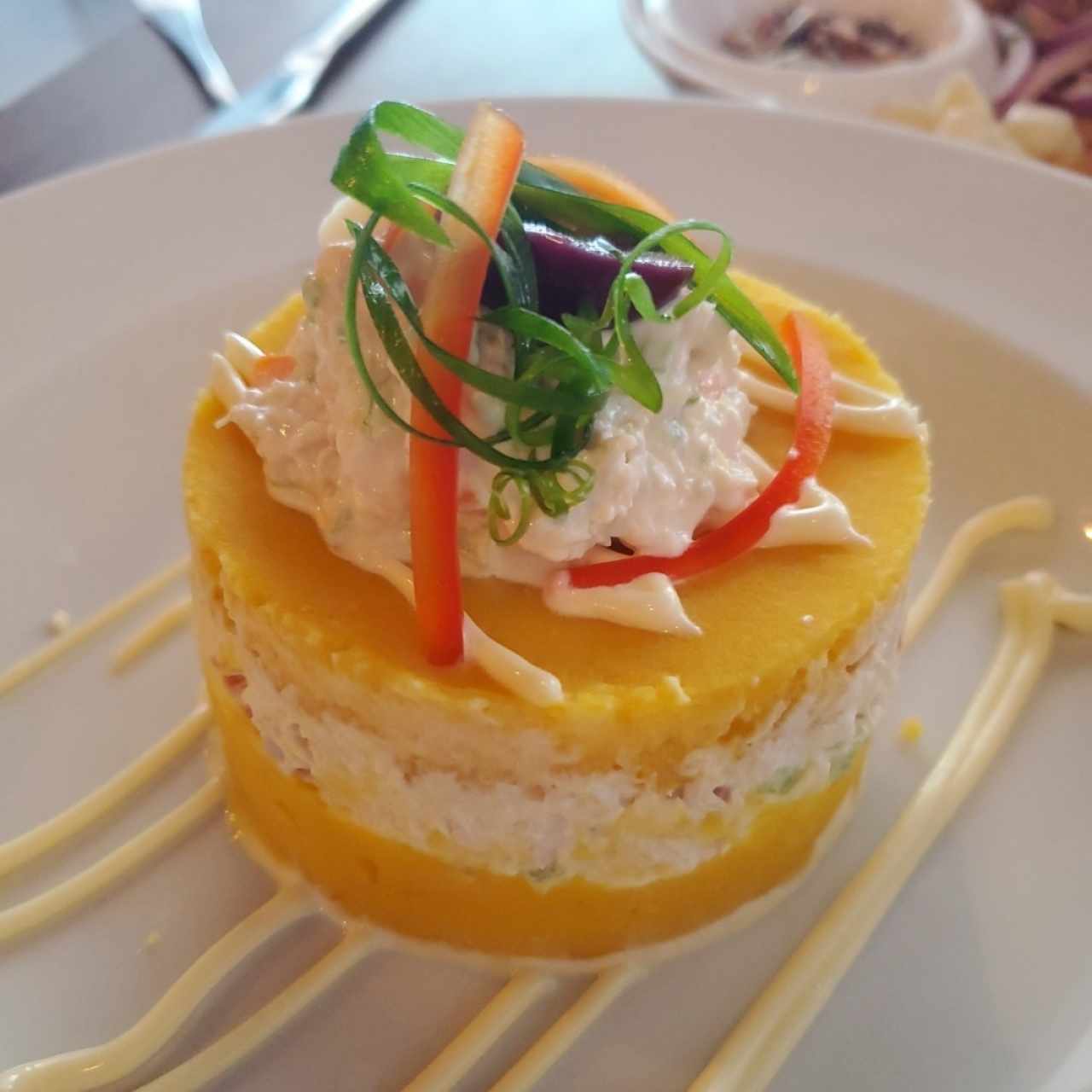 Causa Limeña de Pollo