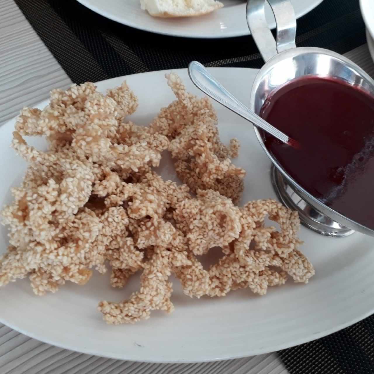 pollo con ajonjoli 