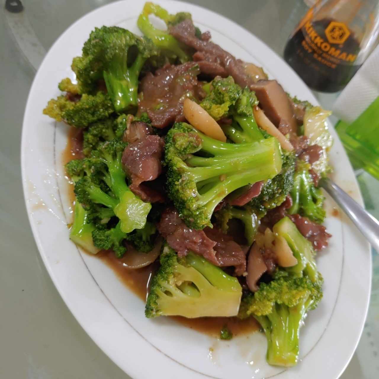 carne con brócoli