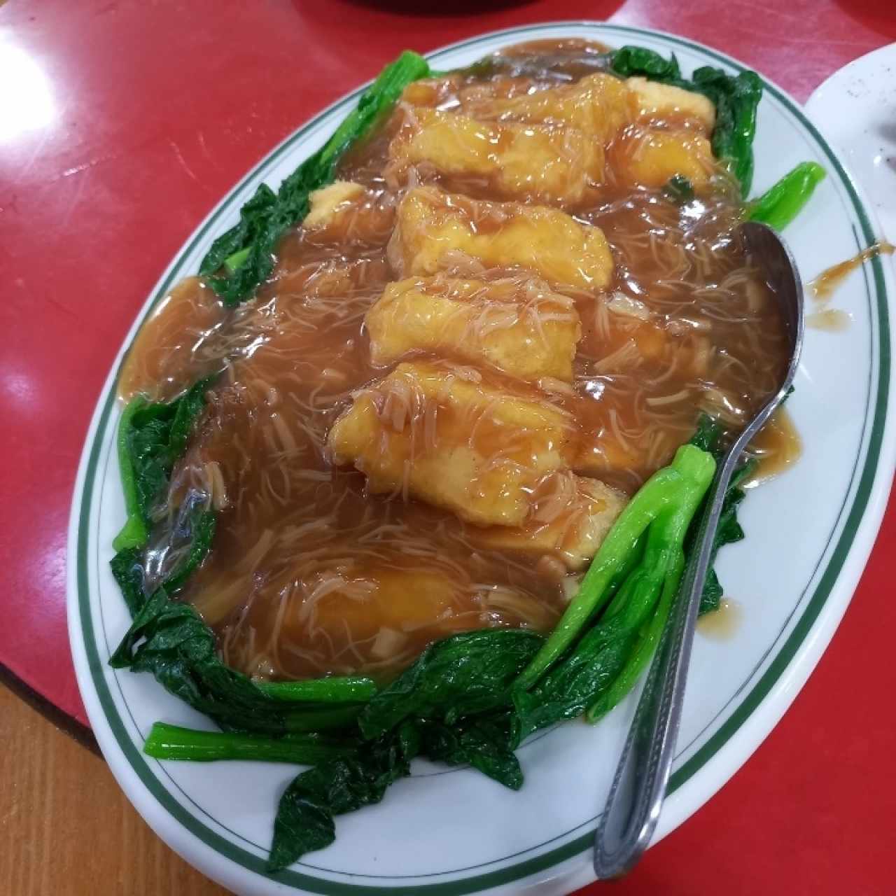 tofu con conchuela