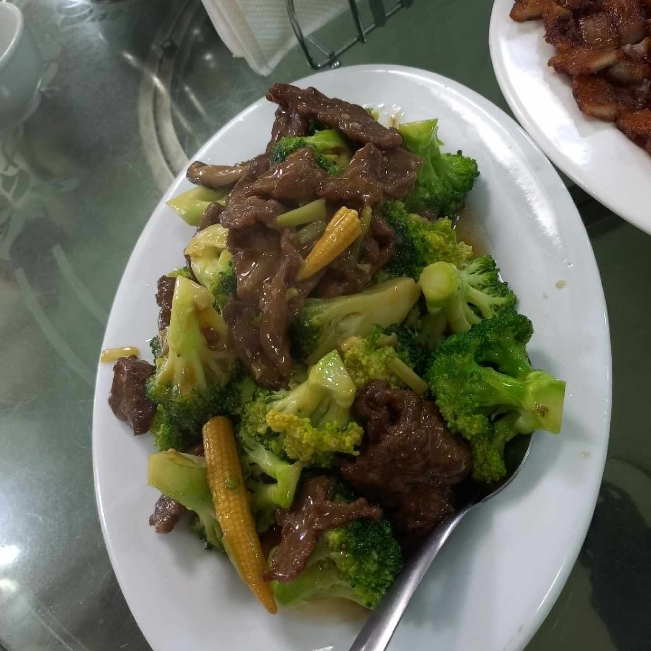 brocoli con carne