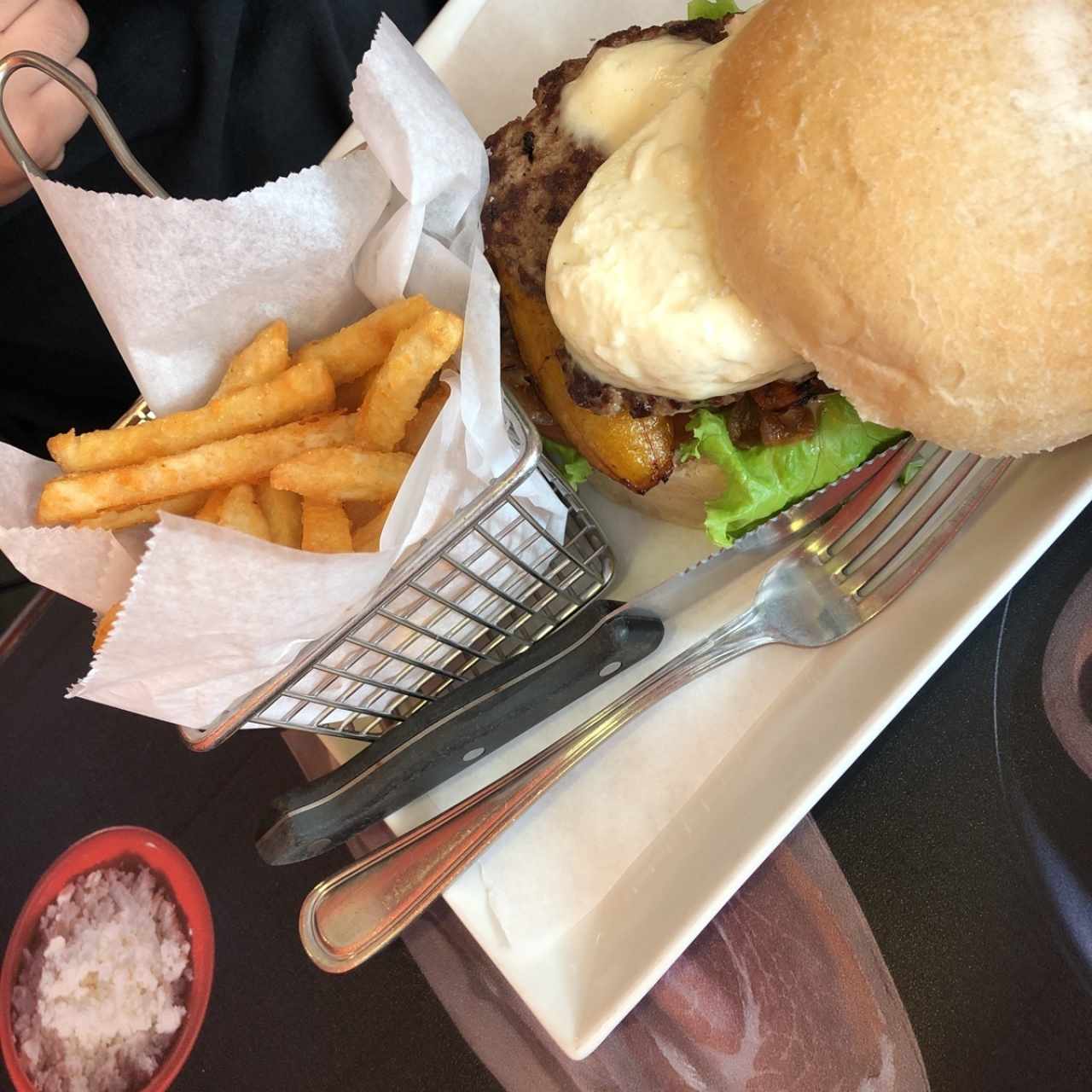hamburguesa de carne 