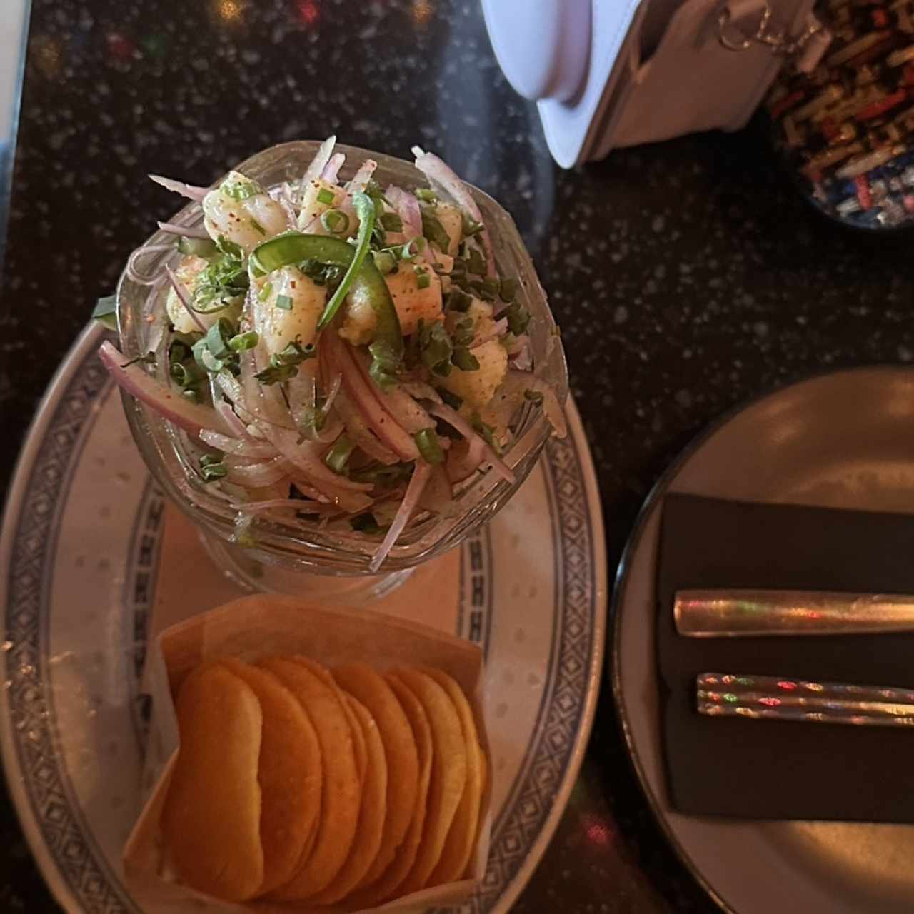 Ceviche de camarón 