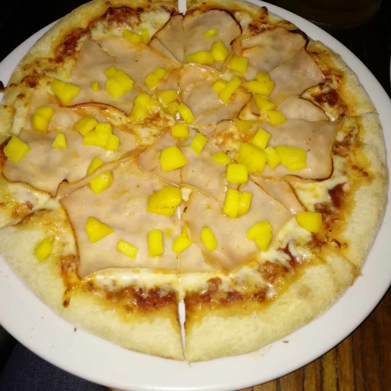 Pizza tropical 