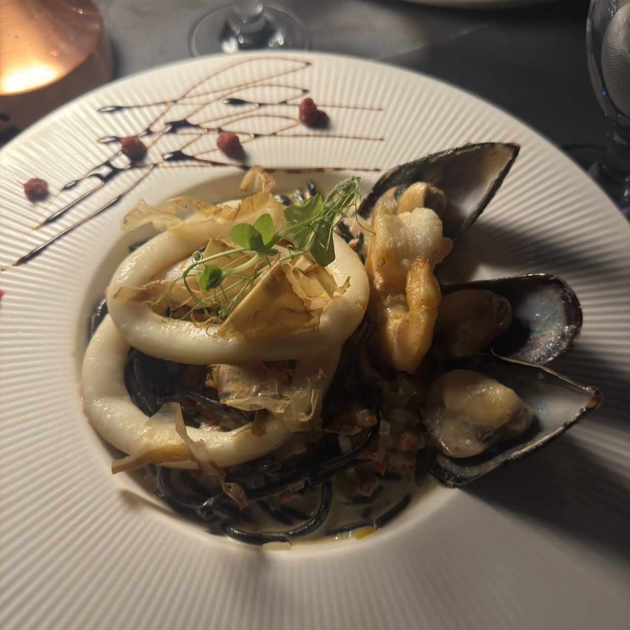 Pasta de mariscos