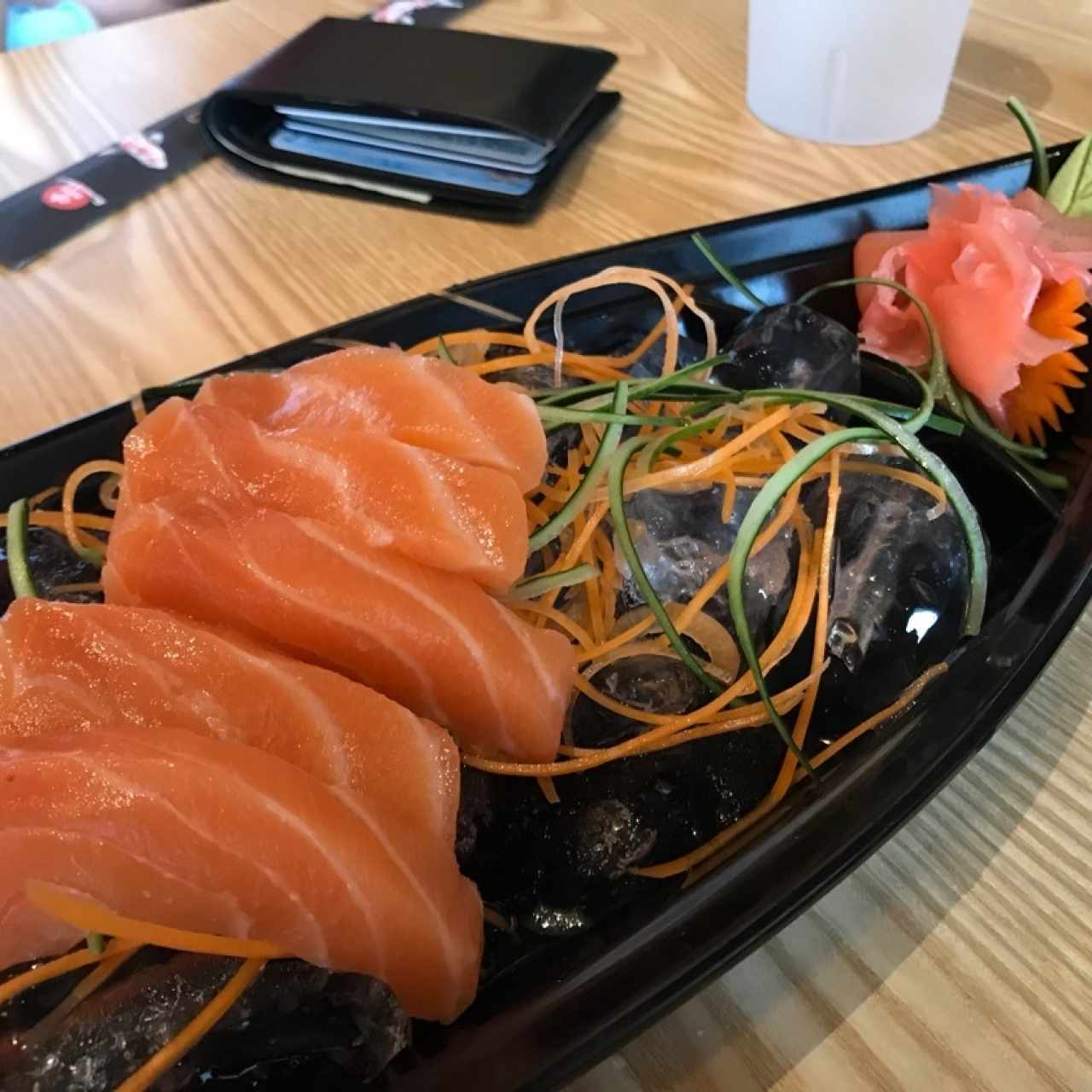 sashimi de salmon 