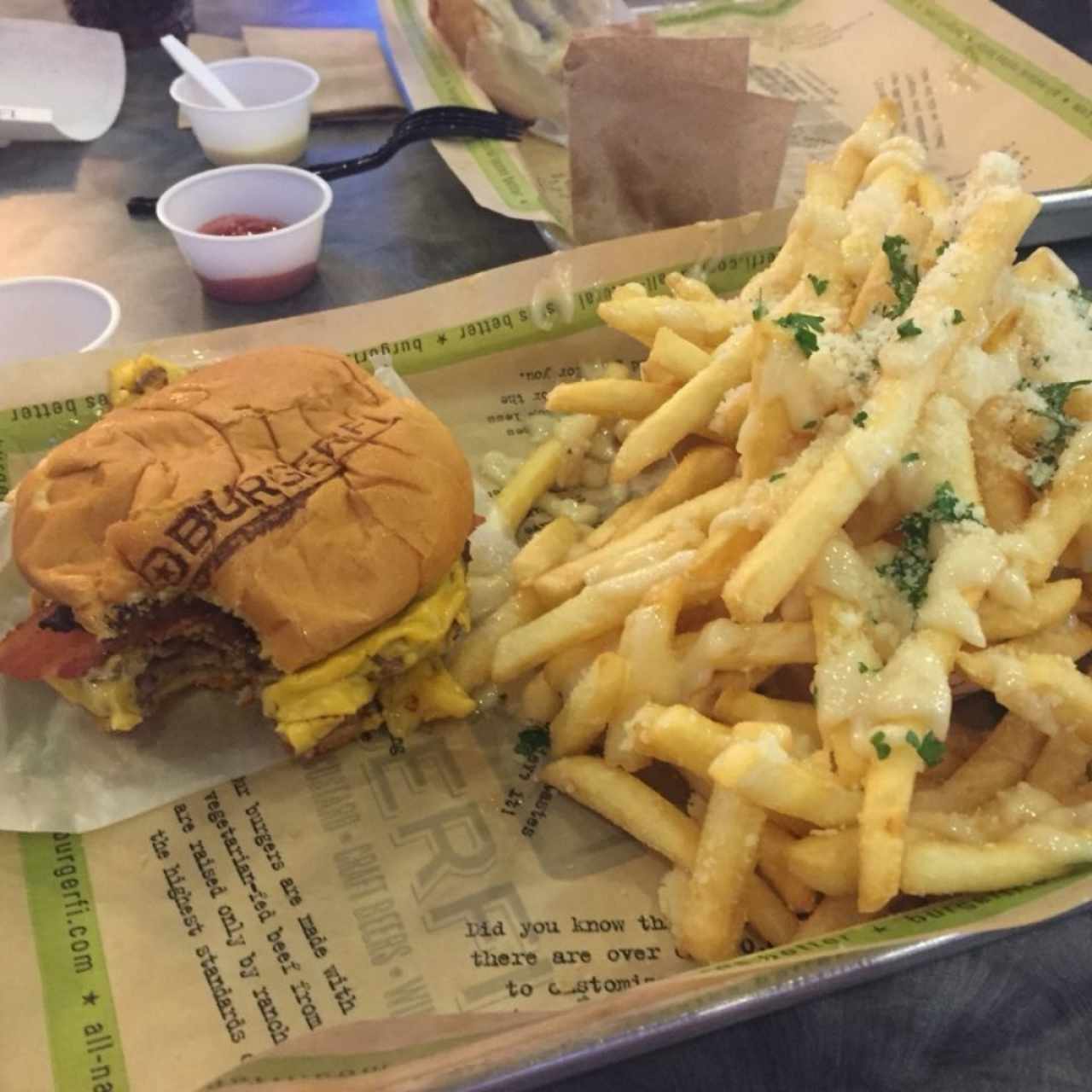 Burgerfi bacon cheeseburguer 