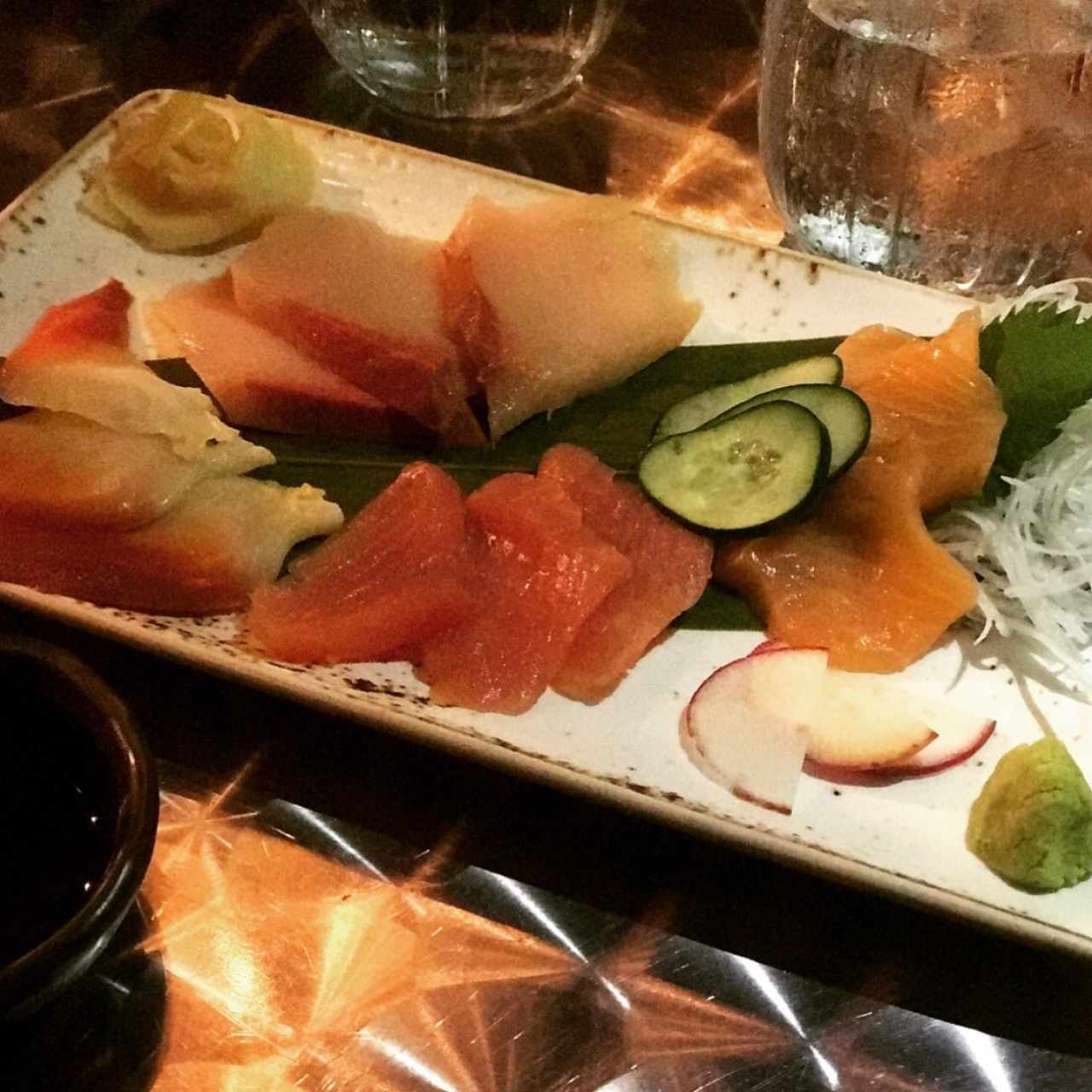 combinaciones de sashimi