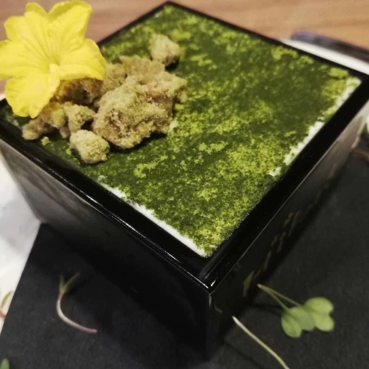 tiramisu de té verde
