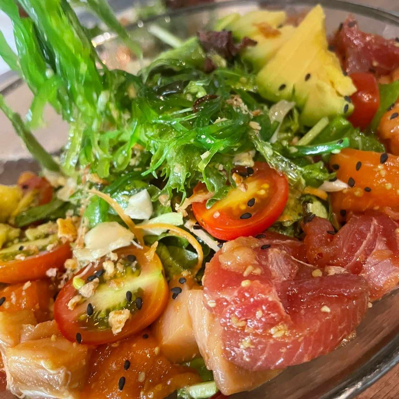 Ensaladas - Ensalada de sashimi