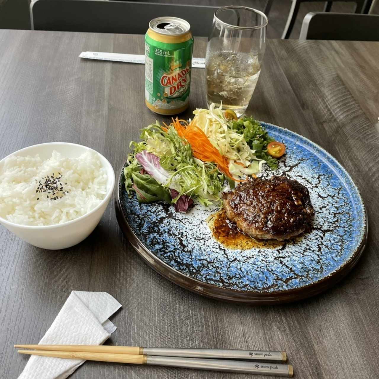 Hamburgesa salsa japones