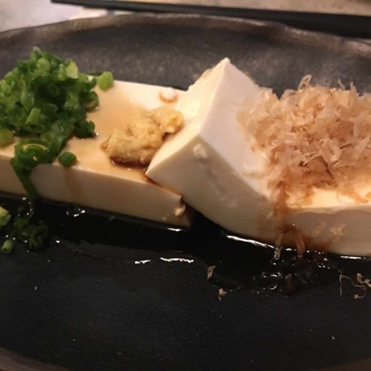 Tofu sevido a la Japonesa