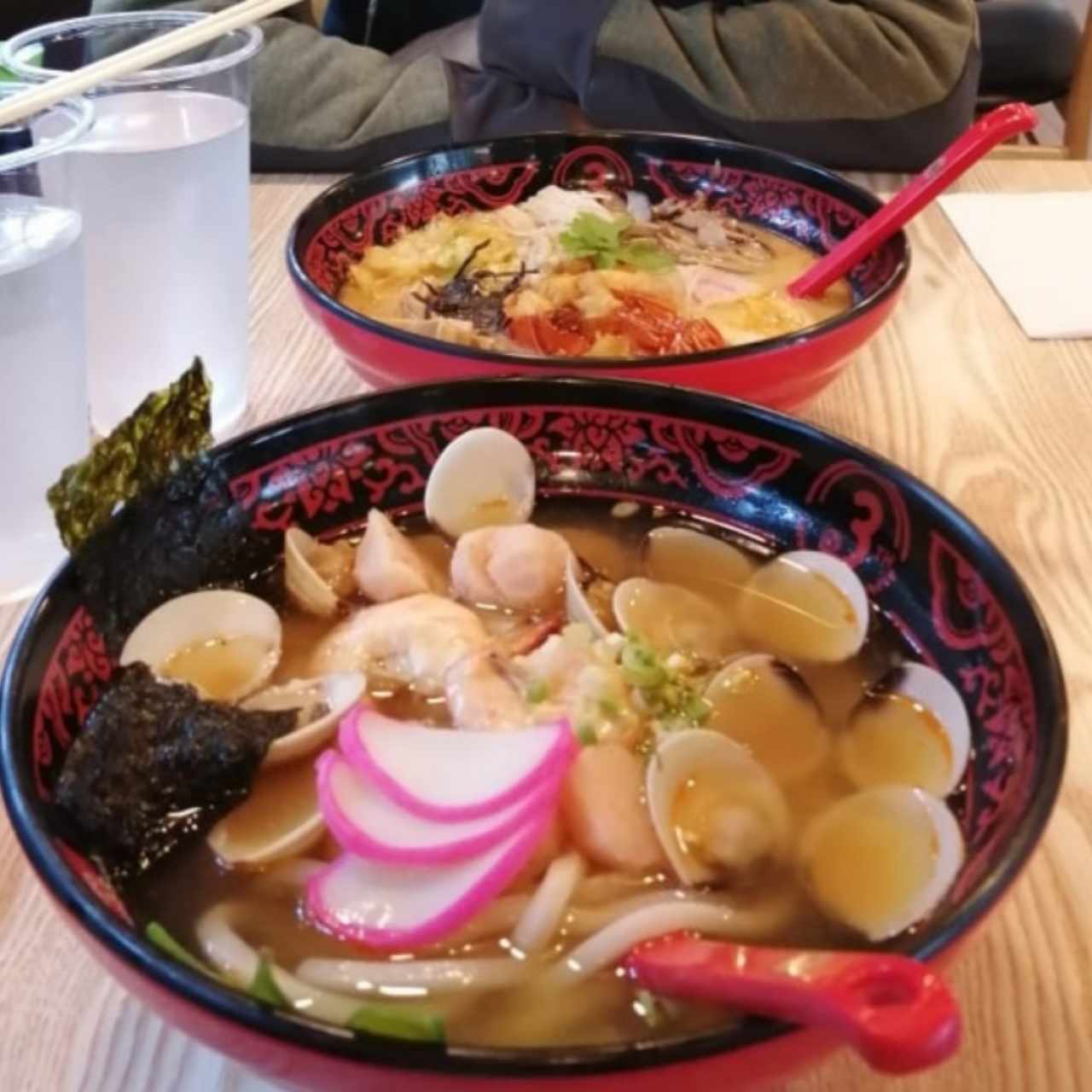 Seafood udon