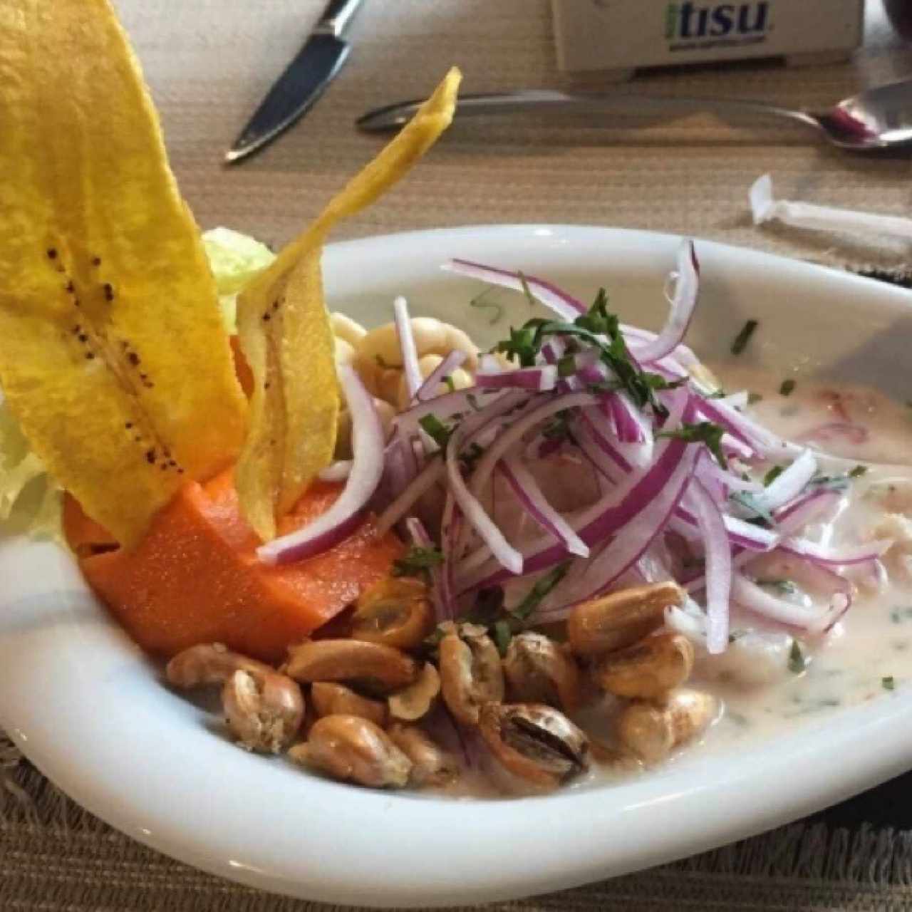 ceviche clasico peruano
