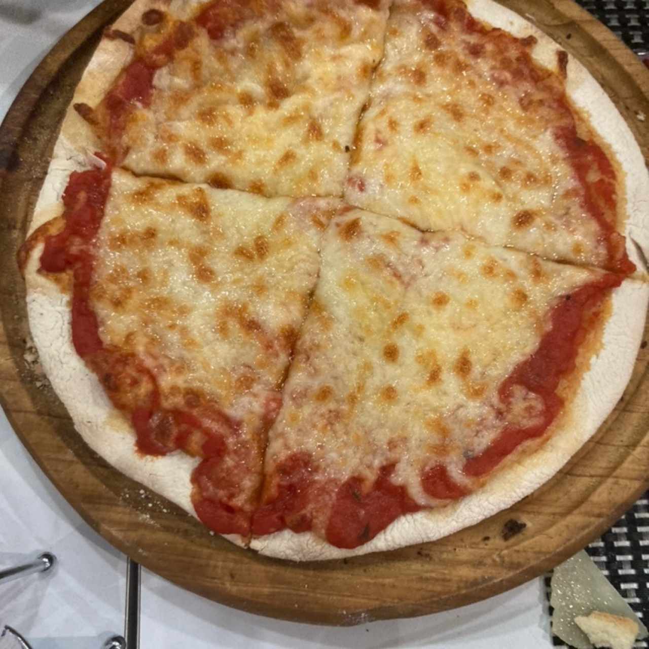 Pizza de queso para niños