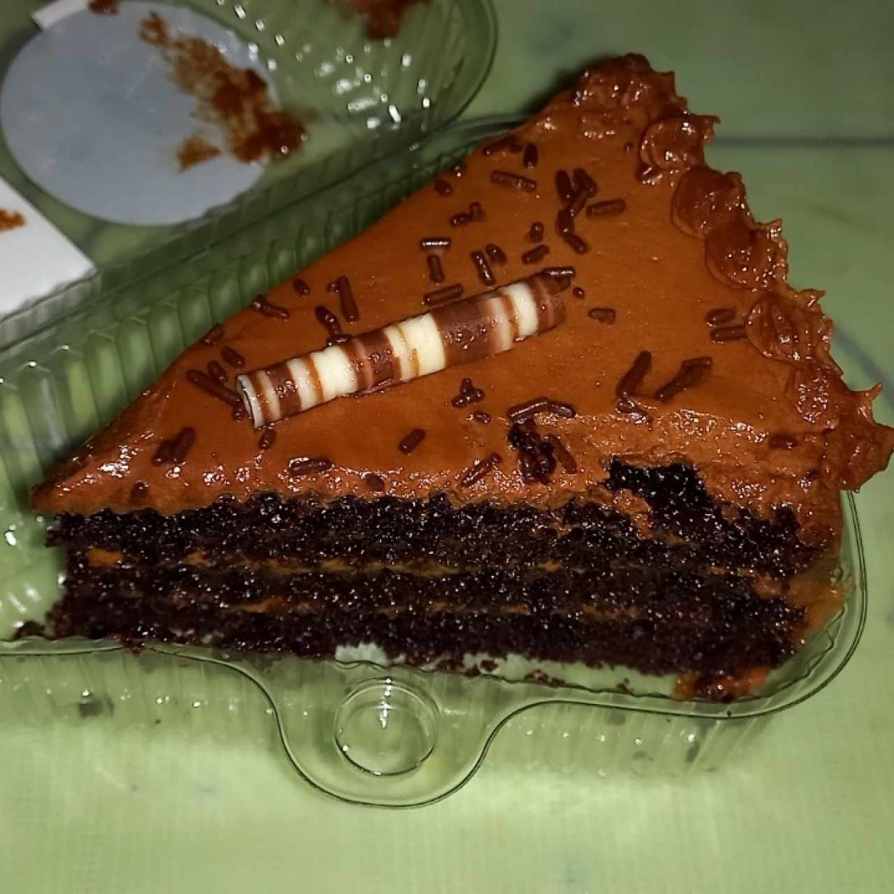 cake de chocolate