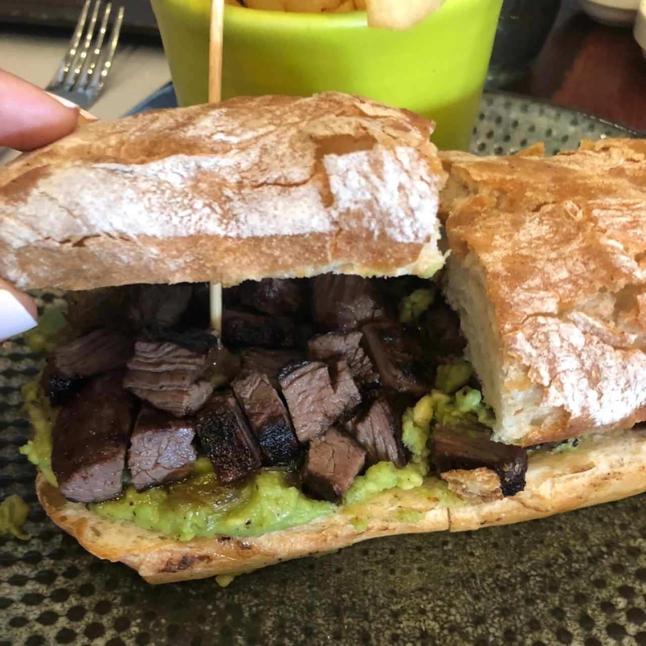 Sandwich de entraña 