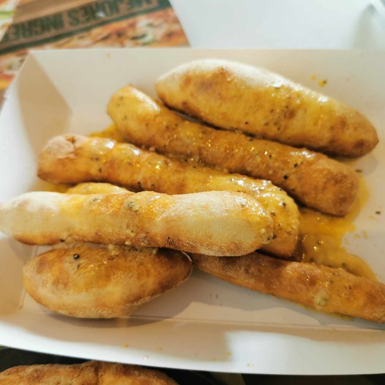 Acompañamientos - Garlic Parmesan Breadsticks