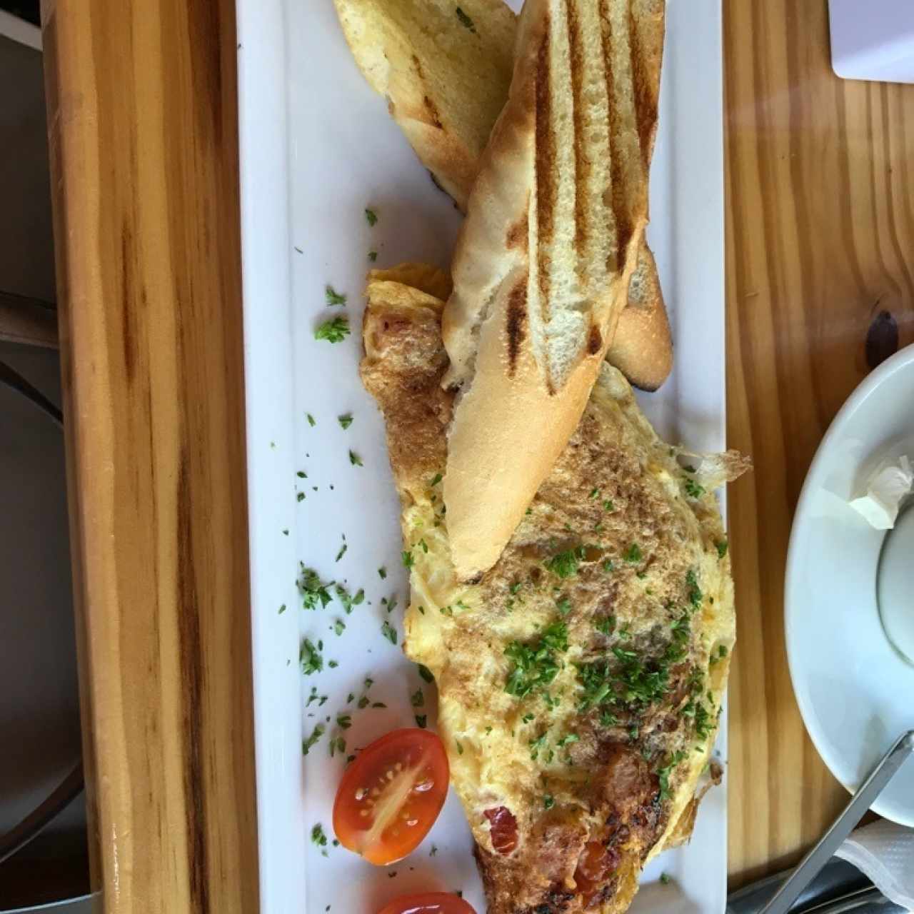 Omelette con Jamón y Pavo