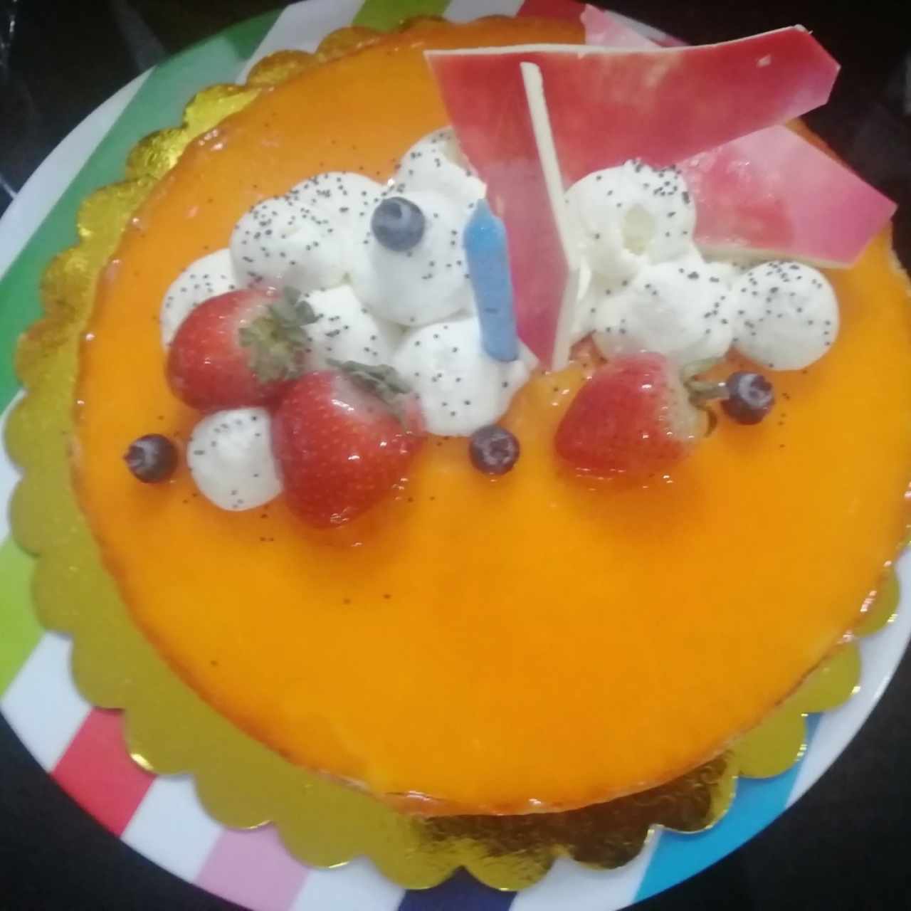 Cake de maracuyá 