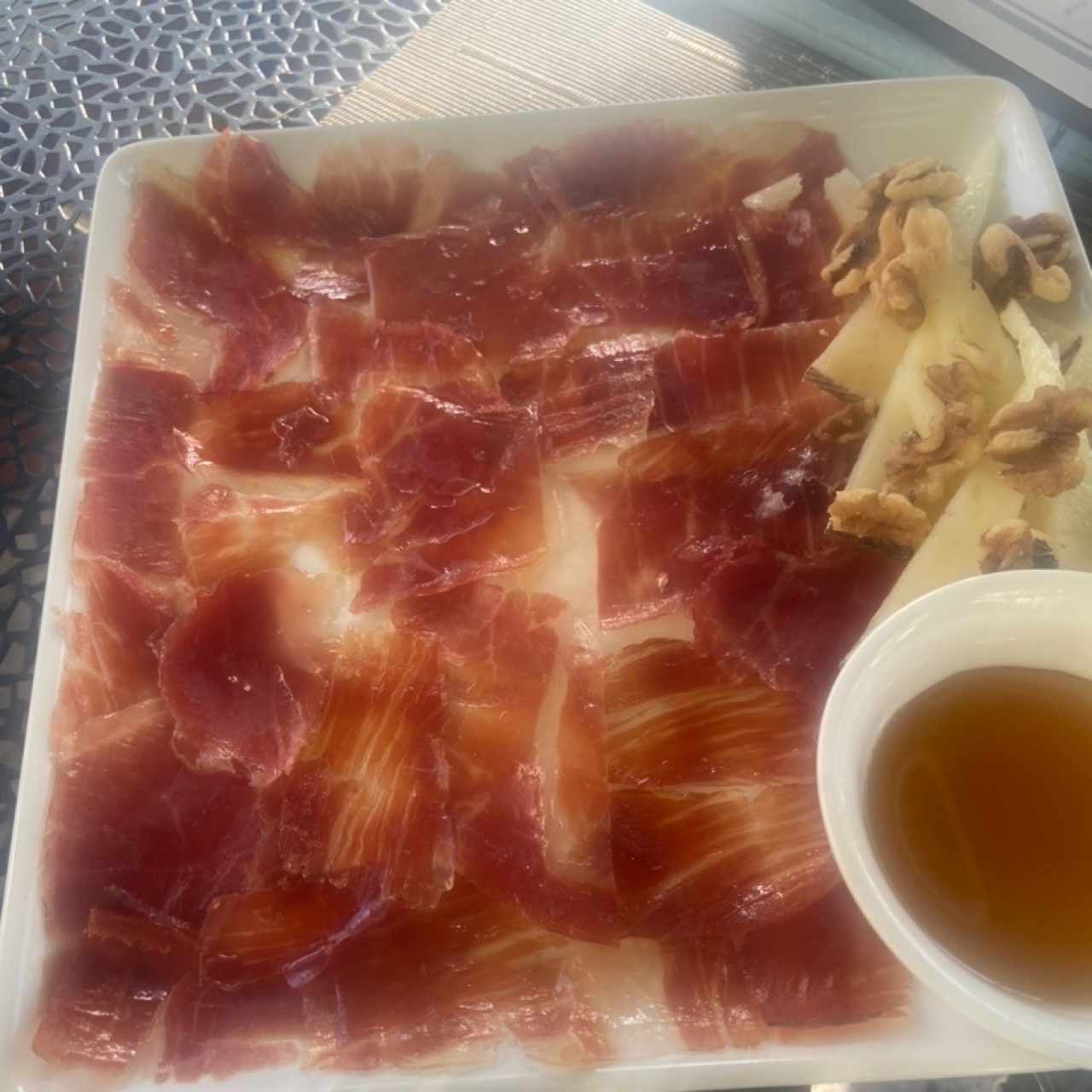 Jamon iberico y queso manchego