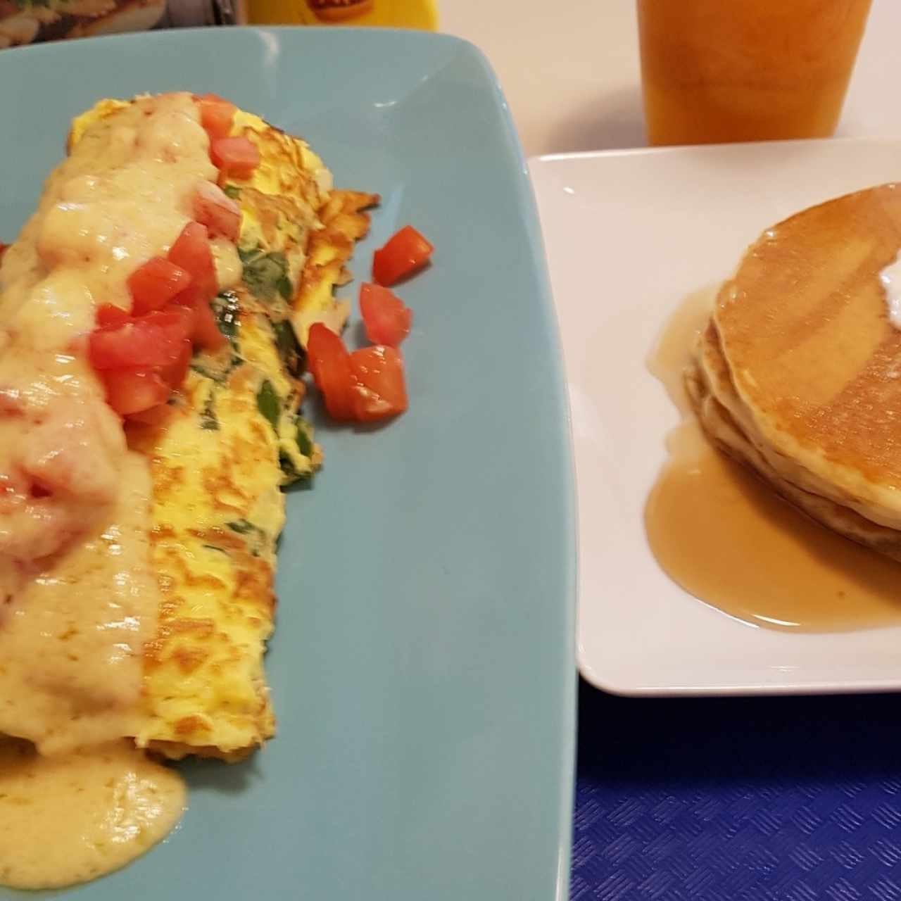 omelette d espinaca