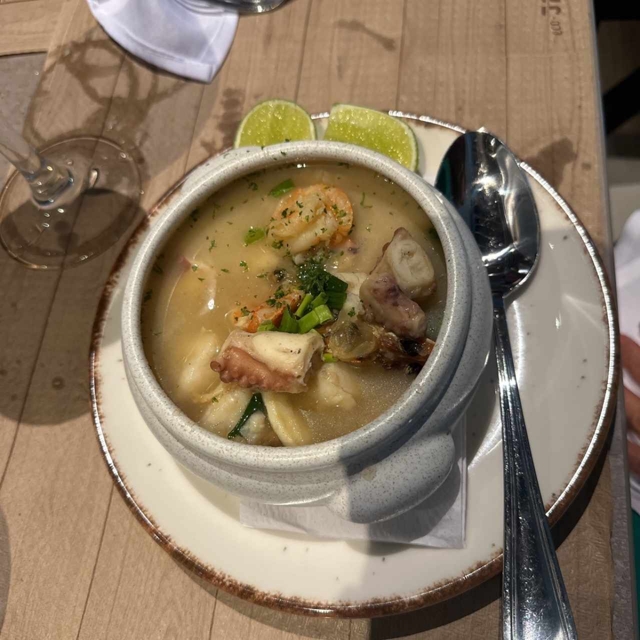 Sopa de mariscos