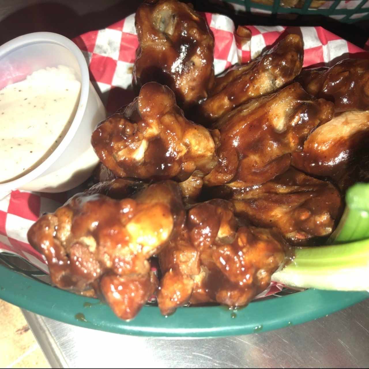 Wings de bbq ahumado