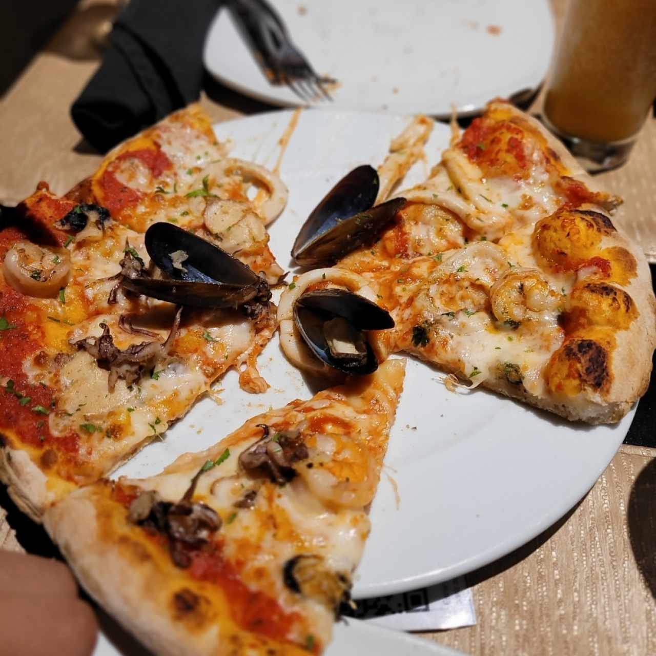 pizza frutti di mare