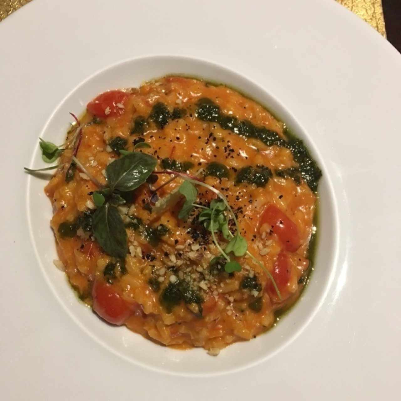 risotto duo de tomates