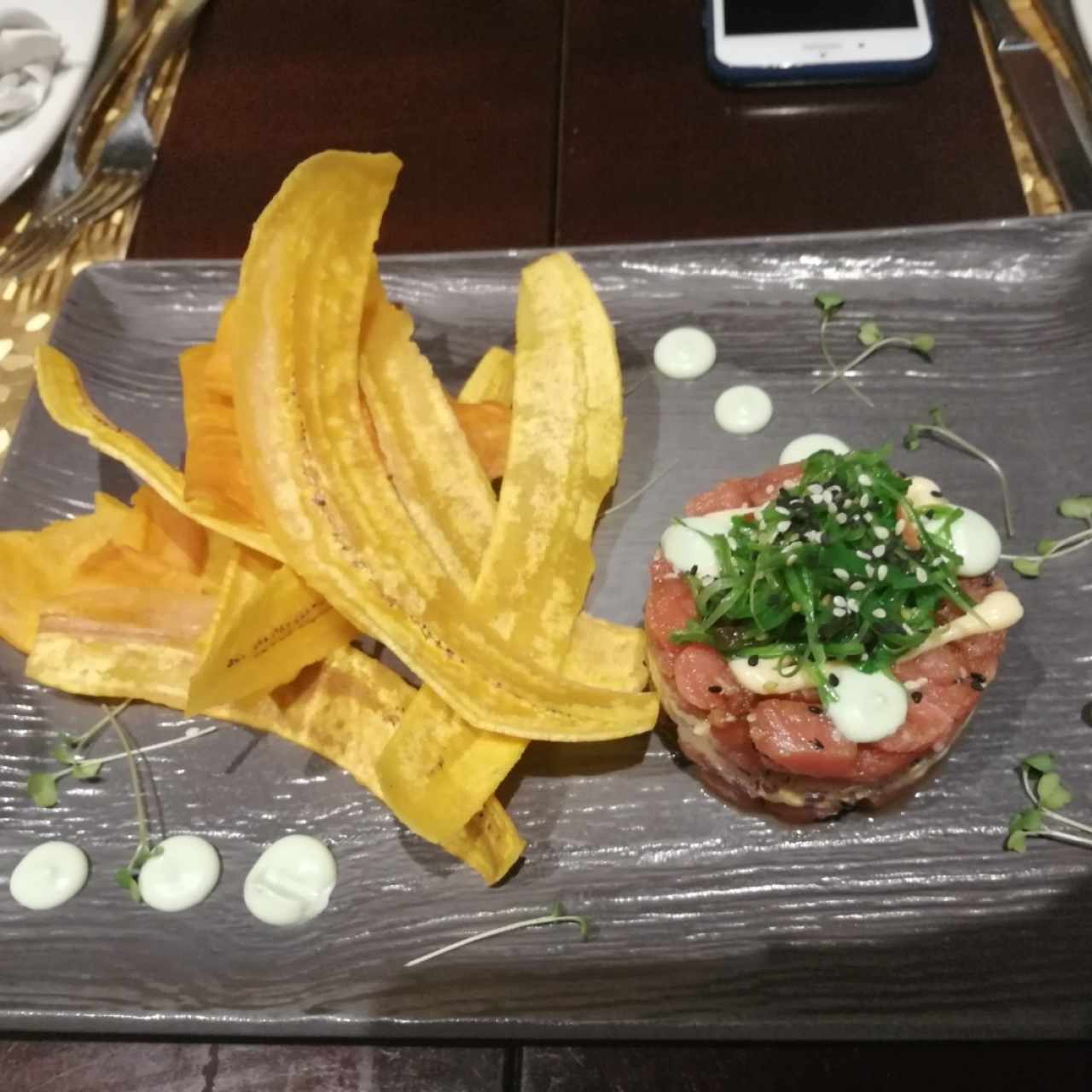 Tartar de atún 