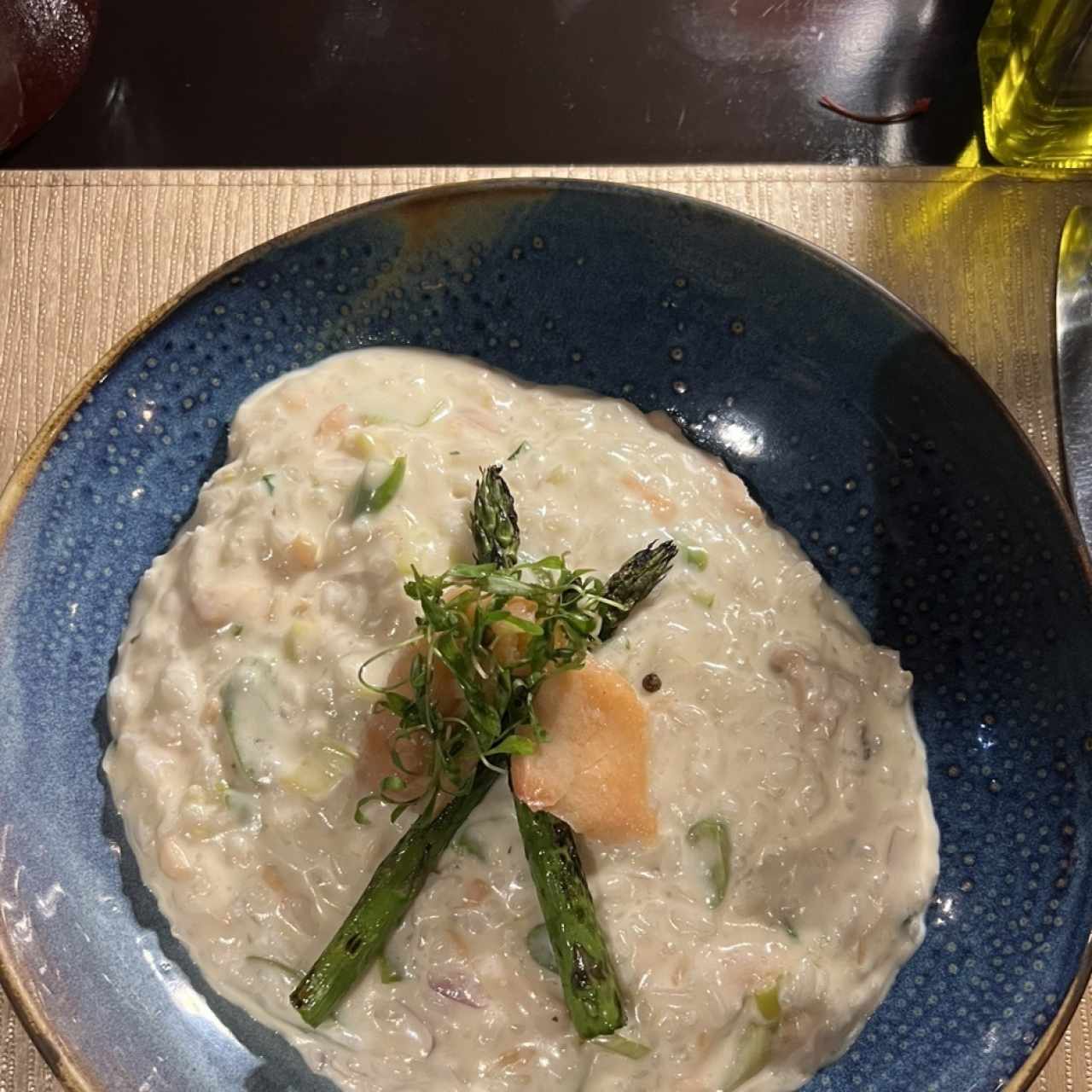 Risotto de Salmón Affumicato