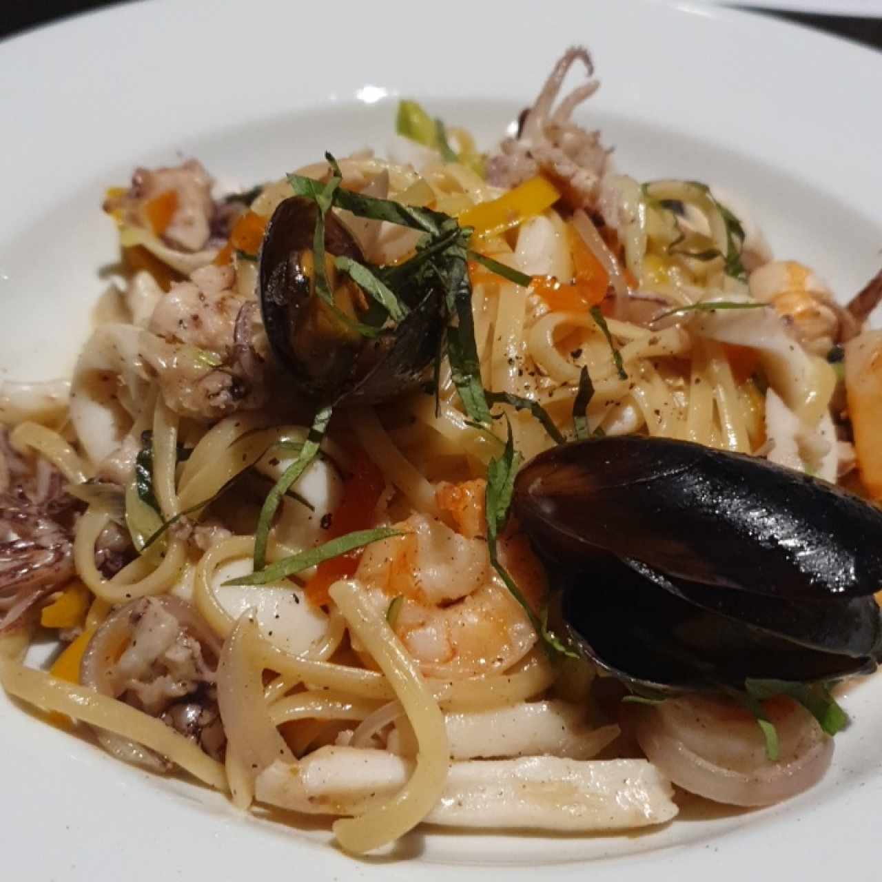 Pasta frutti di mare