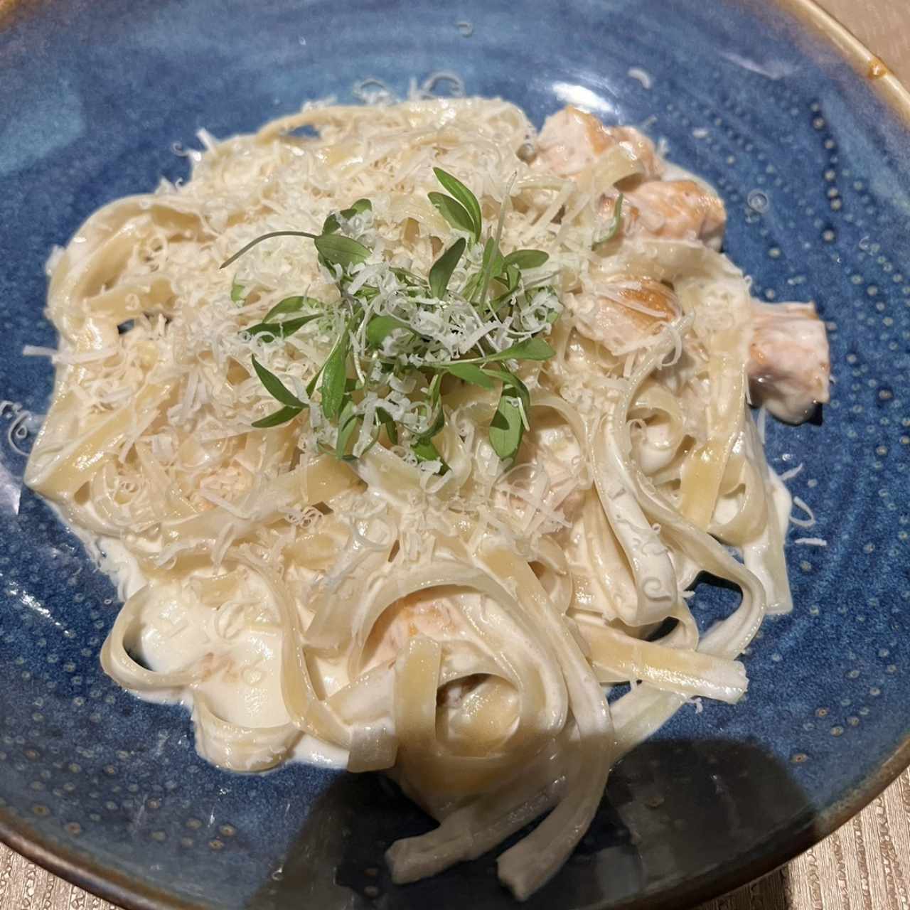 Fetuccini de Salmon