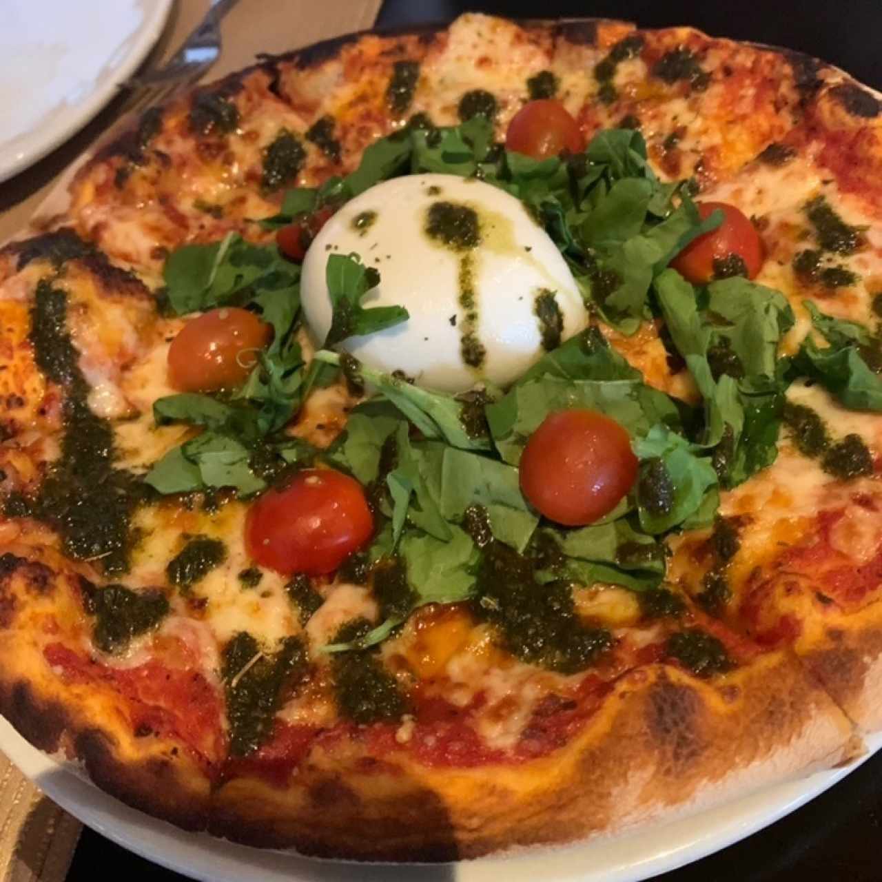 pizza burrata 