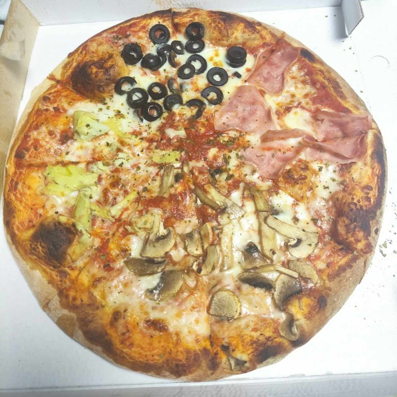 Pizza 4 estaciones