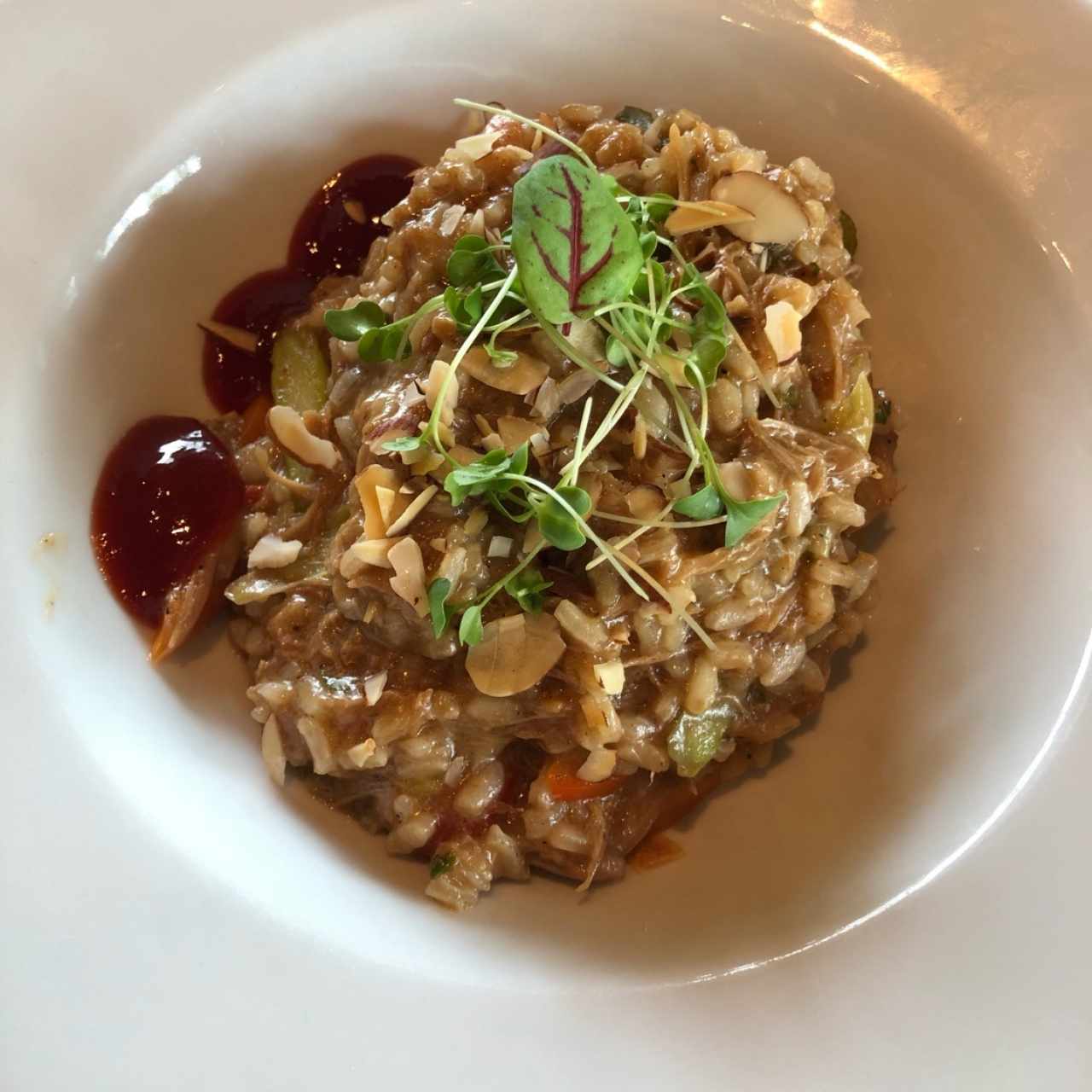 risotto de cochinillo