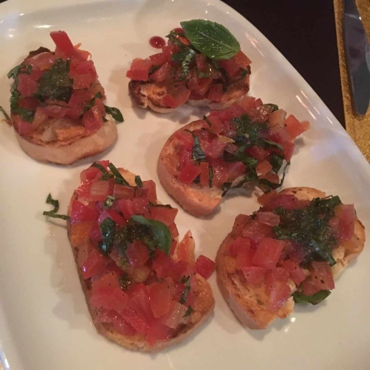 Entradas - Bruschetta Di Pomodoro