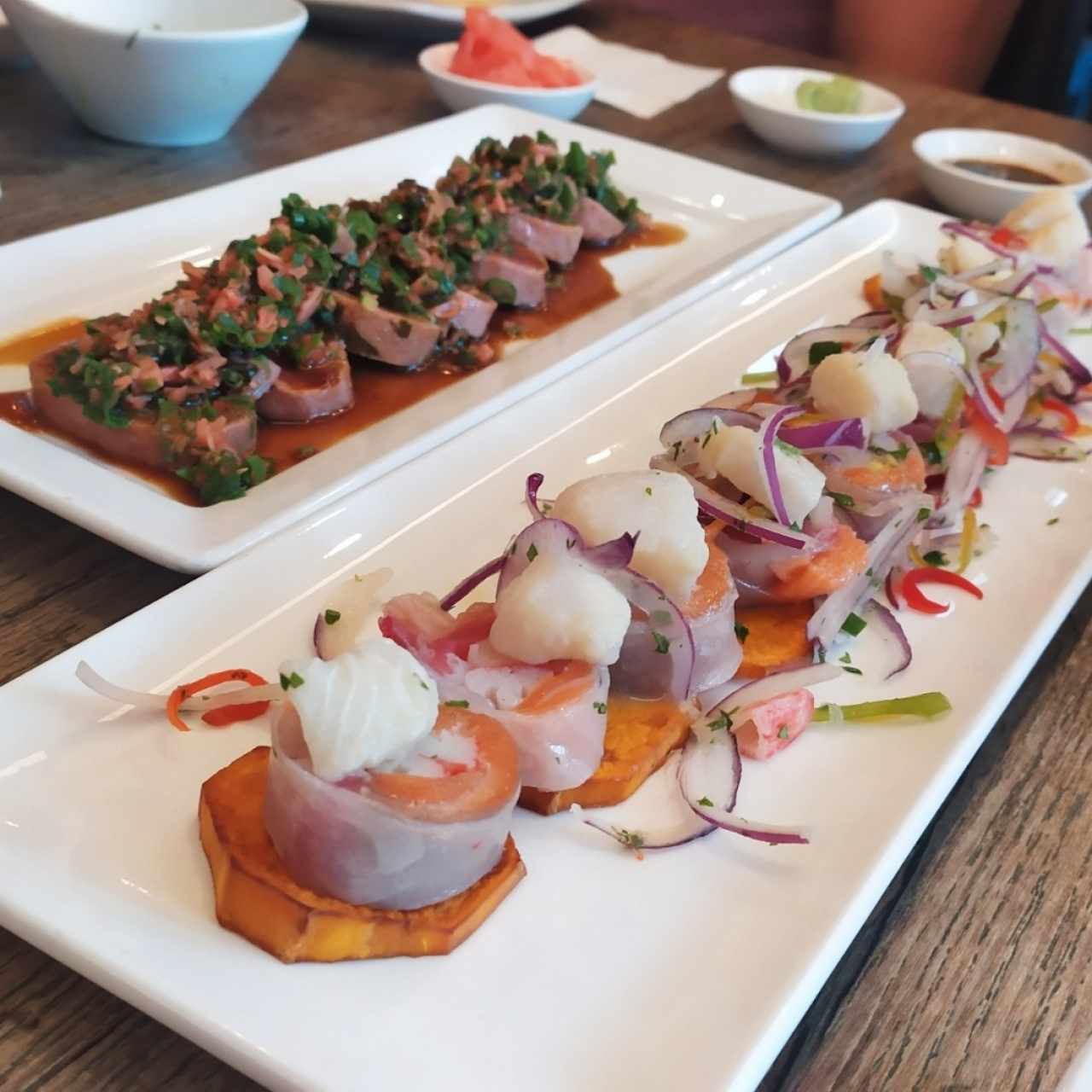 variedad de sushi 
