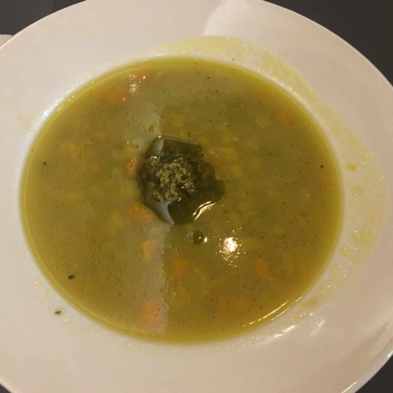 Sopa de arvejas