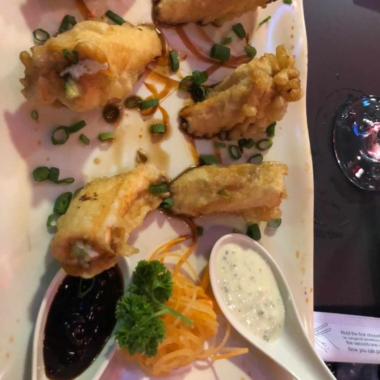 tempura de salmón 