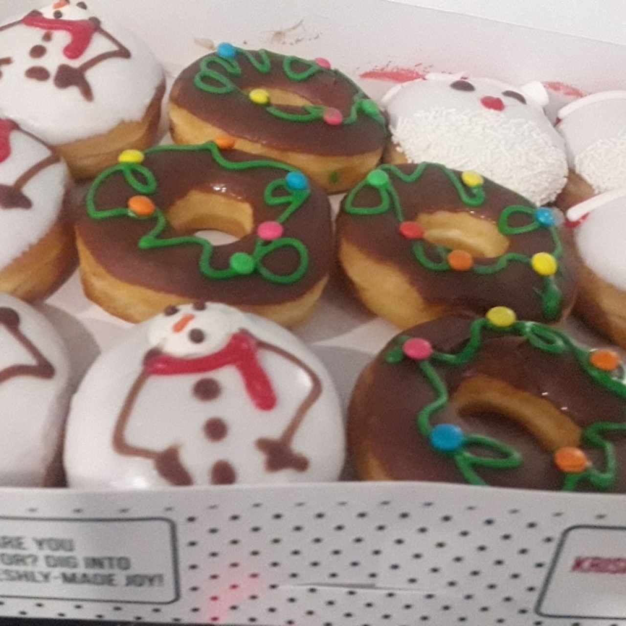 xmas donuts