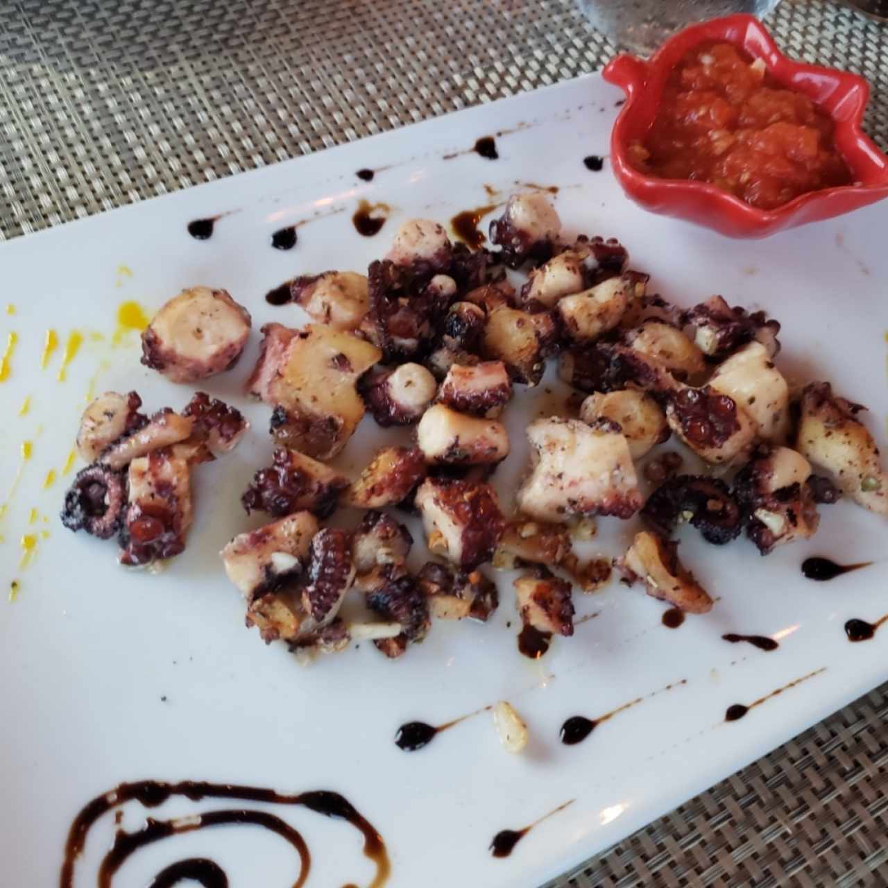 pulpo al grill