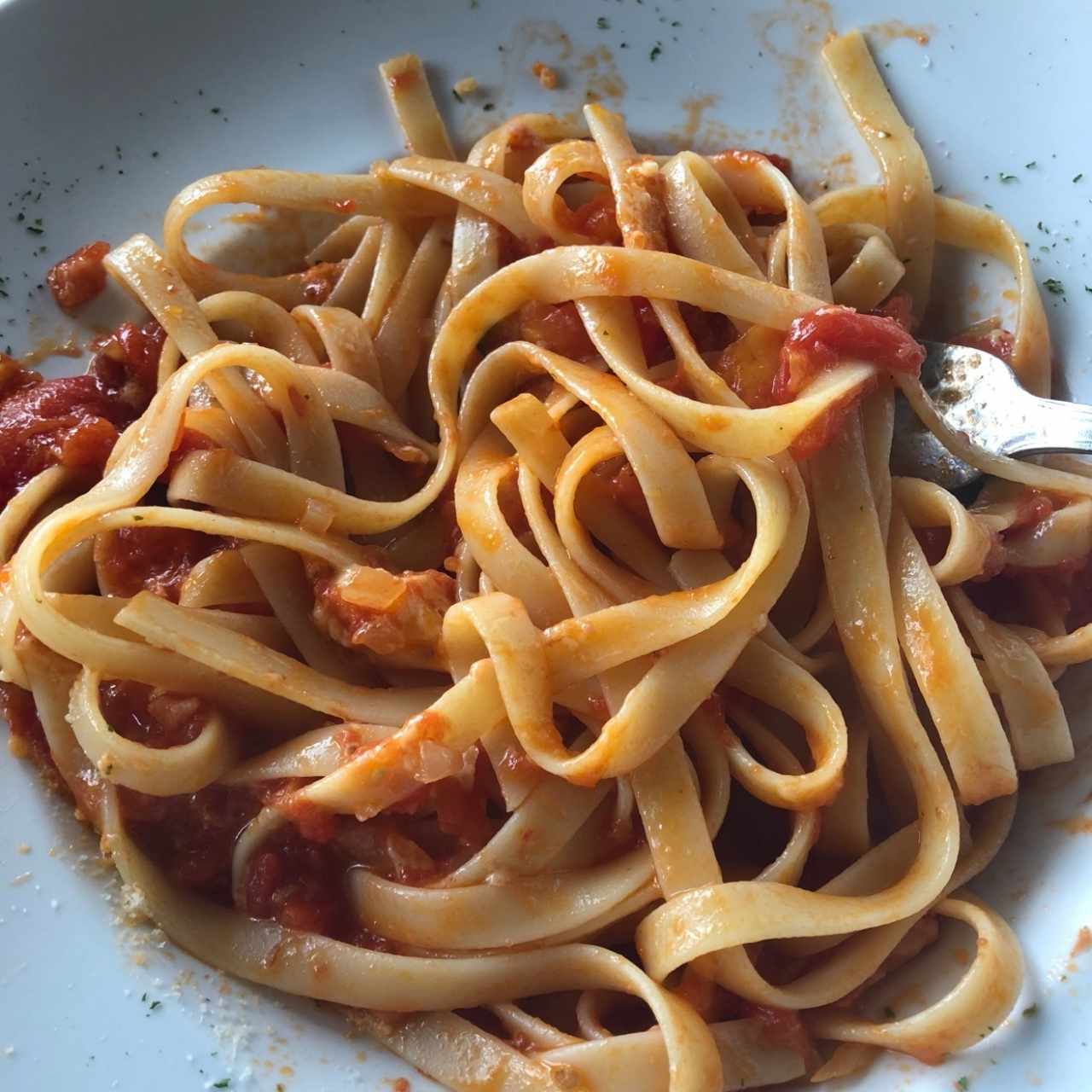 Fettuccini Amatriciana