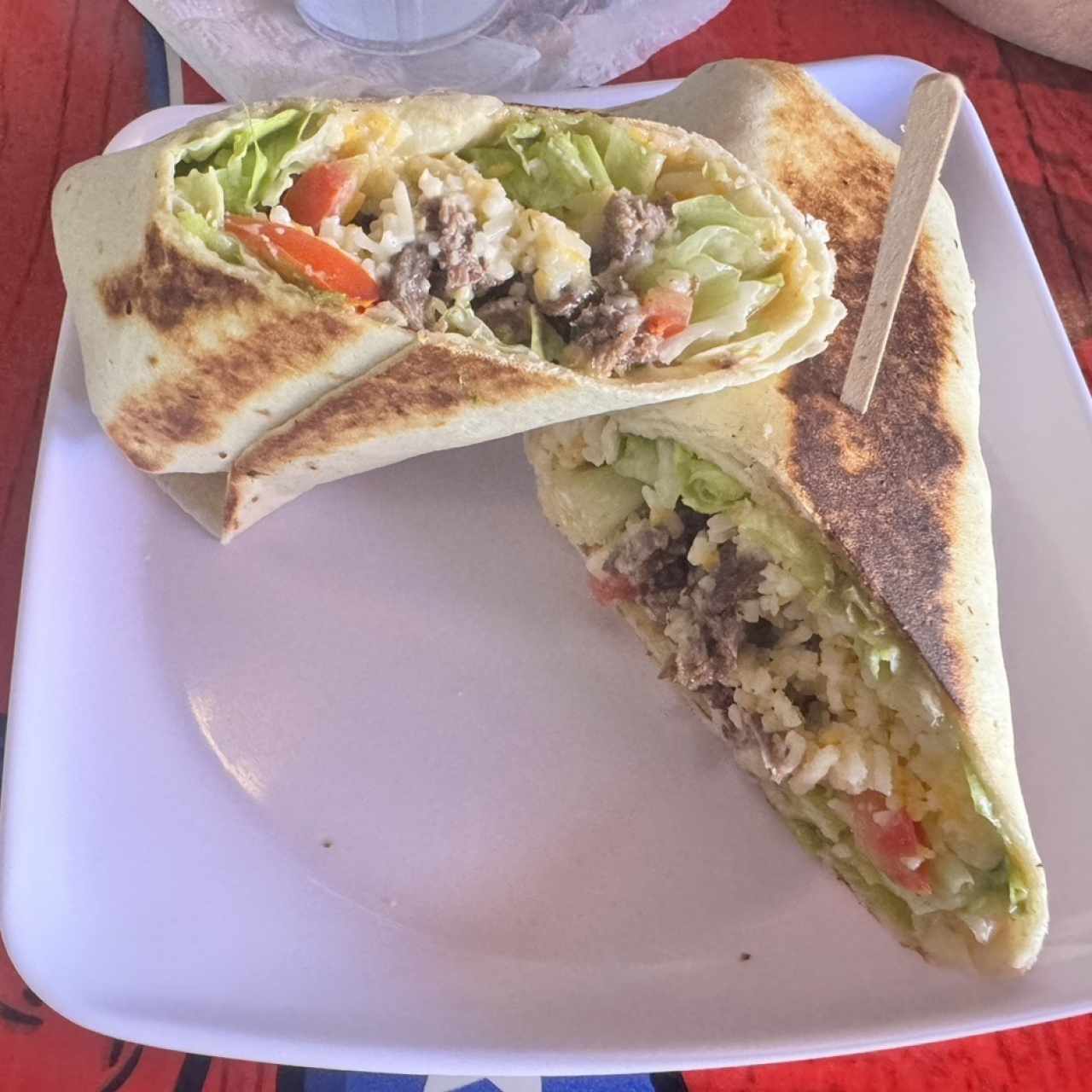 Wrap de carne