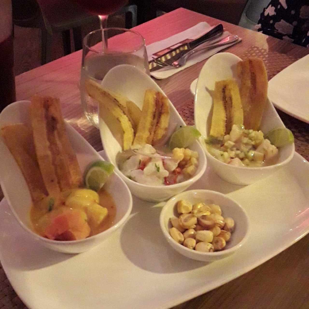 degustación ceviche