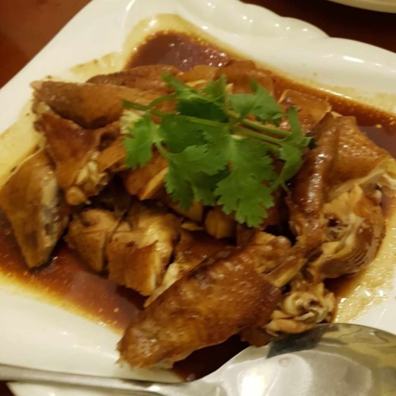 pollo con salsa china